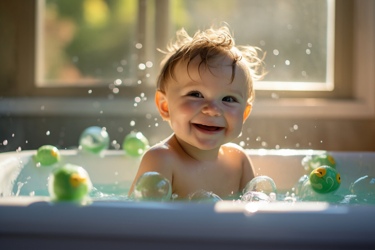 Забавни моменти в банята – как да направим къпането след плажа забавно занимание за децата?